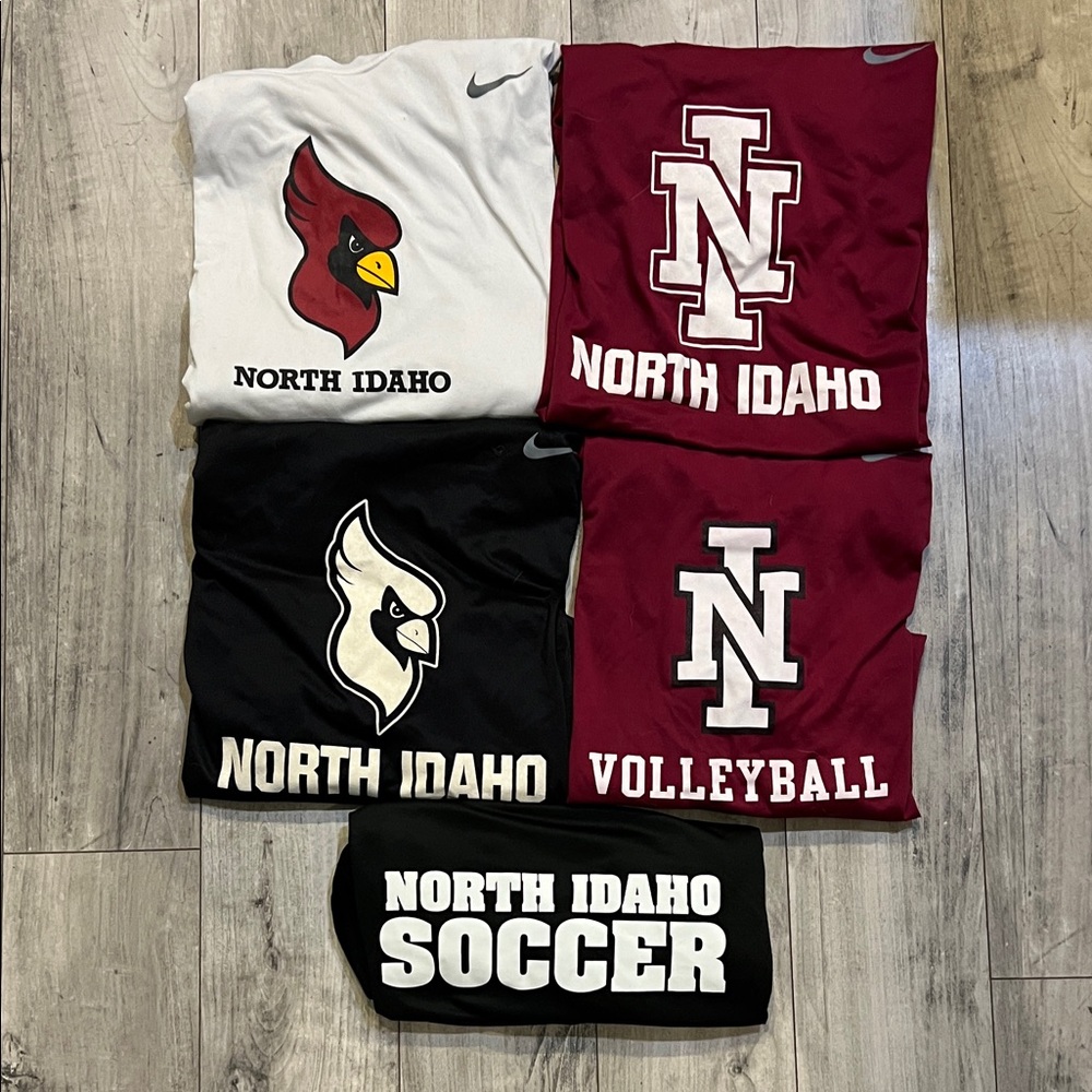 North Idaho College Sports shirts Set